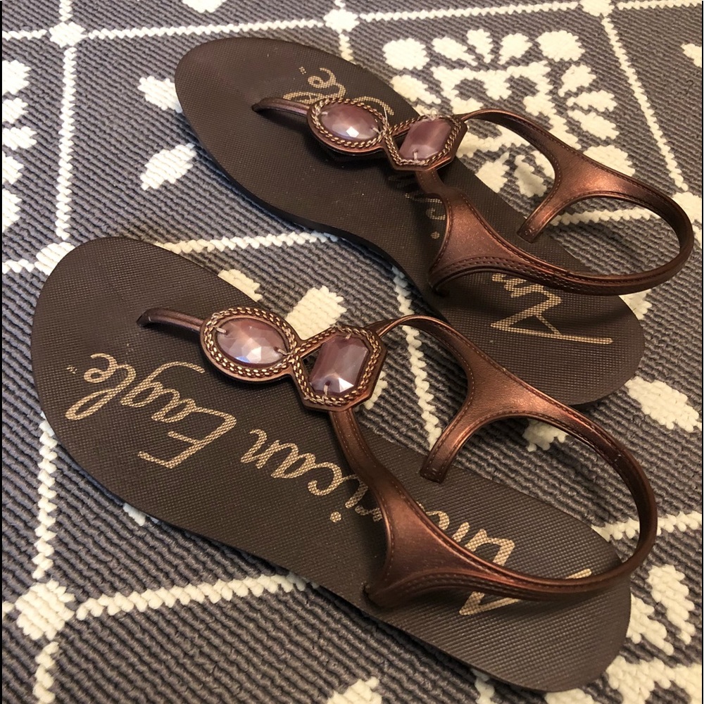 Brown American Eagle Sandals